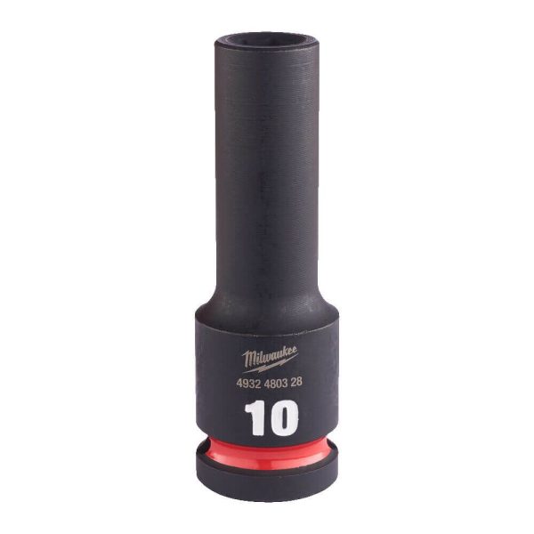 Milwaukee 10mm ShockWave Impact Duty 1/2" Drive Deep Impact Socket