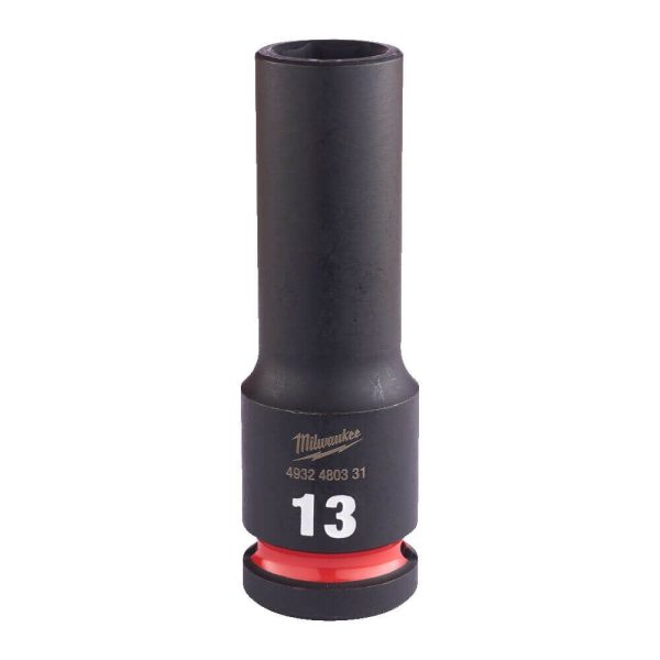 Milwaukee 13mm ShockWave Impact Duty 1/2" Drive Deep Impact Socket