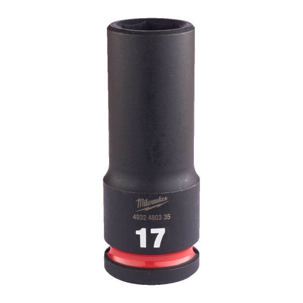 Milwaukee 17mm ShockWave Impact Duty 1/2" Drive Deep Impact Socket