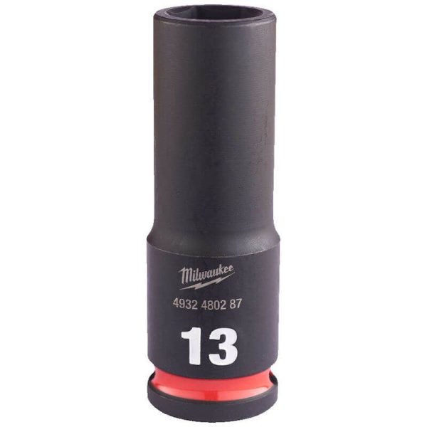 Milwaukee 13mm ShockWave Impact Duty 3/8" Drive Deep Impact Socket