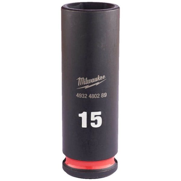 Milwaukee 15mm ShockWave Impact Duty 3/8" Drive Deep Impact Socket